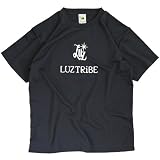 LUZeSOMBRA(ルースイソンブラ) ロゴポリエステルTシャツ LZS10113 ブラック