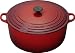 Le Creuset Enameled Cast-Iron 13-1/4-Quart Round French Oven, Red