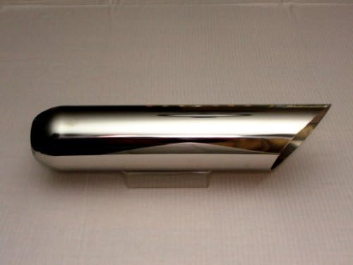 Exhaust Tip Stainless Steel 4 X 12 Af 2.5 Inlet Wesdon Exhaust Tip