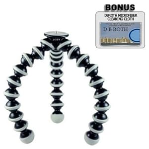 Joby GP3 Gorillapod SLR-Zoom Flexible Tripod For The Canon VIXIA HF S10 HF S100 HF200 HF20 HF11 HF100 HF10 HG21 HG20 Flash Memory Camcorders