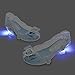 Disney Store Deluxe Cinderella Light up Shoes Glass Slippers Size 11 - 12 M Us Toddler