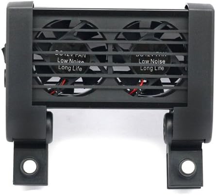 Saintyle 2 Cooling Fan Aquarium 20+ gallons Twin 80L Fish Tank with Power adapter
