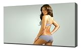 Jarah Mariano - Canvas Art Print - Framed Size 20