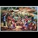 CraftNetwork - Bali Art - Bali Fruit Market Painting