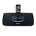 Memorex Mi 9490 P Lautsprechersystem (CD-Player, UKW-Tuner, 30 Watt RMS, Dock) f&uuml;r Apple iPod und iPhone schwarz