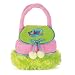 Webkinz Pink And Green Purse / Plush Pet Carrier