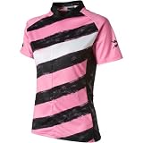 Twin Six Masher Jersey - Short-Sleeve - Women's Black/Pink/White, XS