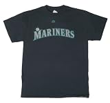 MLB Seattle Mariners Wordmark T-Shirt, Traditional Navy, Large Amazon.com