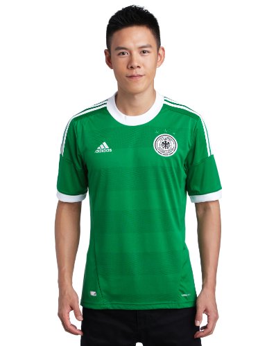 Adidas DFB Deutschland Away Trikot EM 2012 core green-white – M