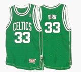 Larry Bird Boston Celtics #33 Retro Swingman Adidas NBA Basketball Jersey (Green)