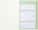 2016-2017 2 Year Monthly Planner - Green