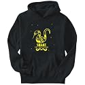 Hoodie Mens Black " Snake in training " Zodiacs
