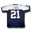 Julius Jones "Repli-thentic" NFL "Stitched-on Name and Number" EQT Jersey