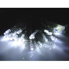 30er LED-Kette batteriebetrieben weiss