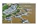 Dallas, Texas - Aerial View of Love Field at Dallas Municipal Airport, c.1941 Giclee ...