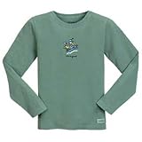 Jake and Rocket Sledding Long Sleeve Crusher - Girls