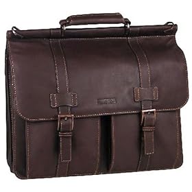 Kenneth Cole Dowel Two Gusset Briefcase