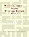 Book Webster's Mudnés to English Crossword Puzzles: Level 1