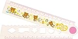 Produkt-Bild: Rilakkuma B&auml;r Honig Biene Glitzer Lineal Pfannkuchen