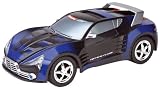 Carrera Agent Black Spy Control Police Car with Retractable Lights -1:16 Scale