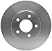 ACDelco Silver 18A1800A (19287237) Non-Coated Front Disc Brake Rotor