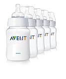 Philips AVENT 5 Pack BPA Free Classic Bottles, 9 Ounce