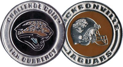 NFL Jacksonville Jaguars Challenge Coin Poker Card Cover