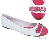 COLORBLOCK BUCKLE FLAT