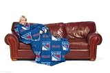 New York Rangers Adult Comfy Throw Blanket with Sleeves Review