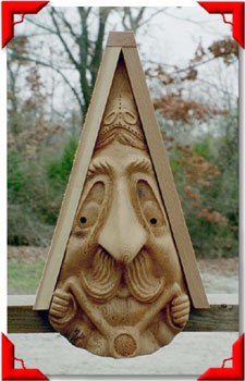 Gnome Birdhouse - Motorcycle Guy