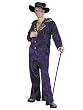 Big Daddy Purple Pimp Costume Halloween