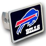 Buffalo Bills Large Zinc Trailer Hitch Cover - NFL Football Fan Shop Sports Team... 