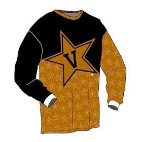 Vanderbilt University Commodores Long Sleeve Mountain Bike Jersey
