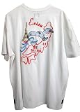 Evisu - RARE Embroidered Evisu Paris Japan White T-Shirt XXXL