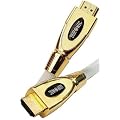 Duronic HDC01 - 1M HDMI Goldspec (Version 1.4|3D| Latest Technology) High Speed HDMI Cable - Premium 24K Gold Plated 1080p HDMI to HDMI Lead - 1 metres - Perfect for PS3 PLASMA LCD LED 3D HD TV Virgin Box SKY HD SKY+