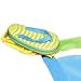 Pack of 4 Flip Flop Outdoor Summer Beach Towel Clips with Lawn Stakes