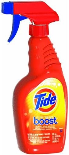 Tide Boost Pre-Treat Spray Laundry Stain Remover 21 Fl Oz (Pack of 6)