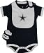 Dallas Cowboys 2009 Newborn Navy Creeper, Bib & Bootie Set - 6 Month