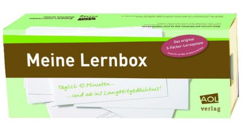 Meine AOL-Lernbox (DIN A8): fertig montiert (Alle Klassenstufen)