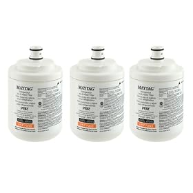 Maytag UKF7003T Puriclean Interior Refrigerator Cyst Water Filter, 3-Pack