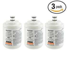 Maytag UKF7003T Puriclean Interior Refrigerator Cyst Water Filter, 3-Pack