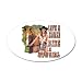 22x14 Oval Wall Vinyl Sticker Country Western Lady Save A Horse Ride A Cowgirl
