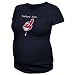 MLB Cleveland Indians Ladies Future Fan Maternity V-Neck T-Shirt - ...