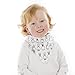 My Mini McGee Baby Bandana Drool Bibs with Adjustable Snaps, 4 Pack, for Boys and Girls, Infants and Toddlers, Baa Collection, Baby Gift