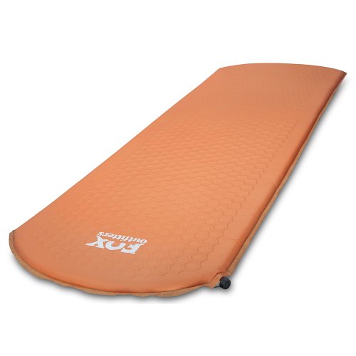 Fox Outfitters Lightweight Series Self Inflating Camp Pad - Perfect Foam Sleeping Pads for Camping, Backpacking, Hiking, Hammocks, Tents