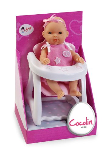 Imagen 1 de Muñecas Arias Muñeco 15 Cm Mini-Cocolin con Sillita