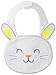 Carter's Unisex Holiday Teething Bib (Bunny Face) One Size