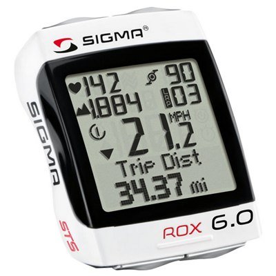 Sigma Sport ROX 6.0 CAD Cyclocomputer, White On Sale