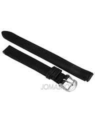 Philip Stein 12mm Pashimina Black Leather Strap 4-CPB