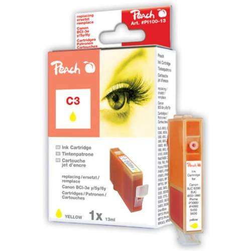 Peach Tinte für Canon BJC3000/BJC6000/BJC6100/BJC6200, gelb VE= Reviews
